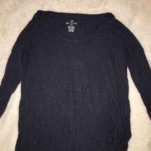 Navy blue American Eagle long sleeve